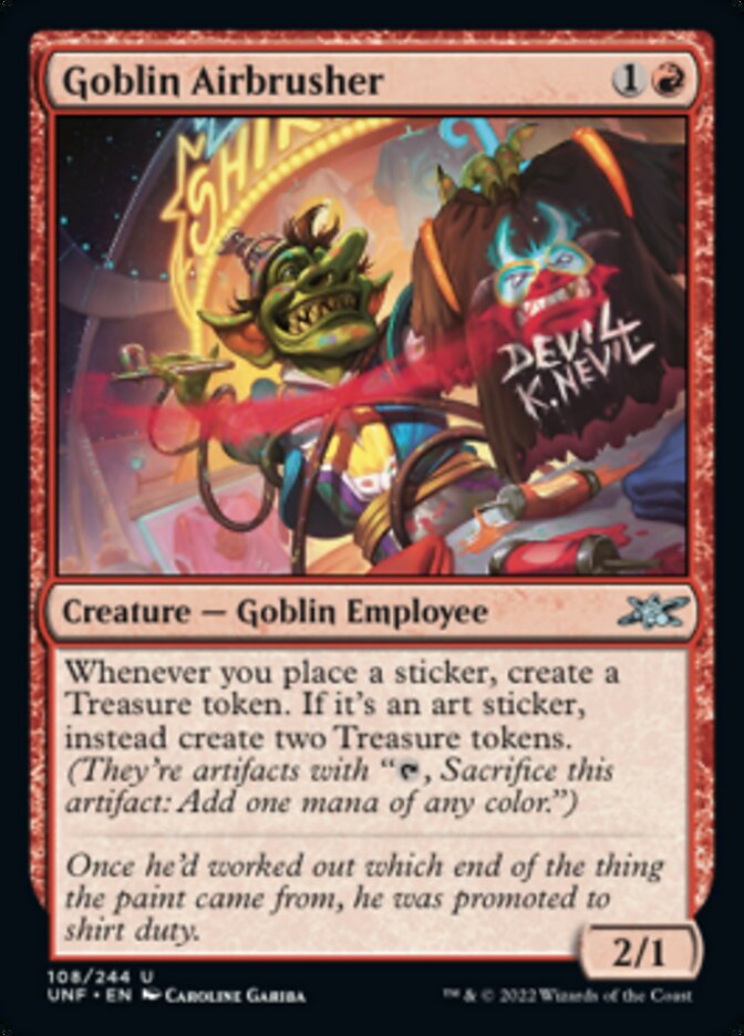 Goblin Airbrusher [Unfinity] | Local Legends
