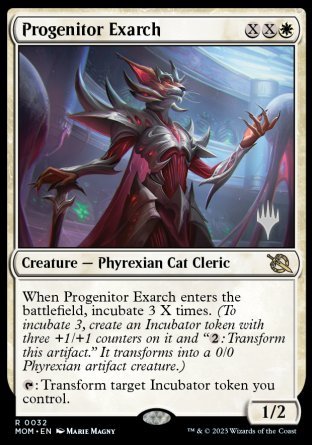 Progenitor Exarch (Promo Pack) [March of the Machine Promos] | Local Legends