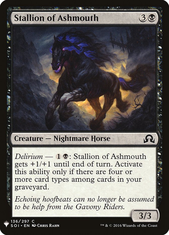 Stallion of Ashmouth [Mystery Booster] | Local Legends