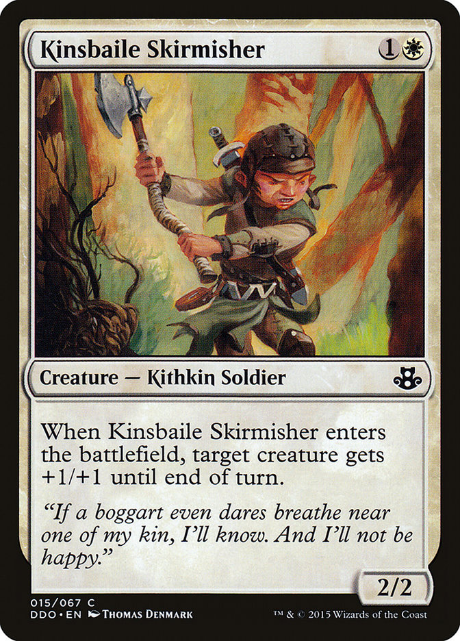 Kinsbaile Skirmisher [Duel Decks: Elspeth vs. Kiora] | Golgari Games