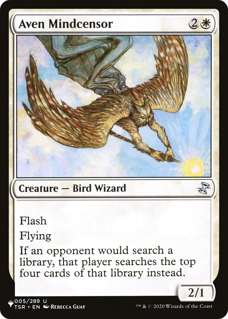 Aven Mindcensor [The List] | Local Legends