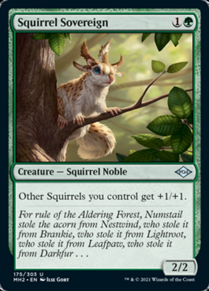 Squirrel Sovereign [Modern Horizons 2] | Golgari Games