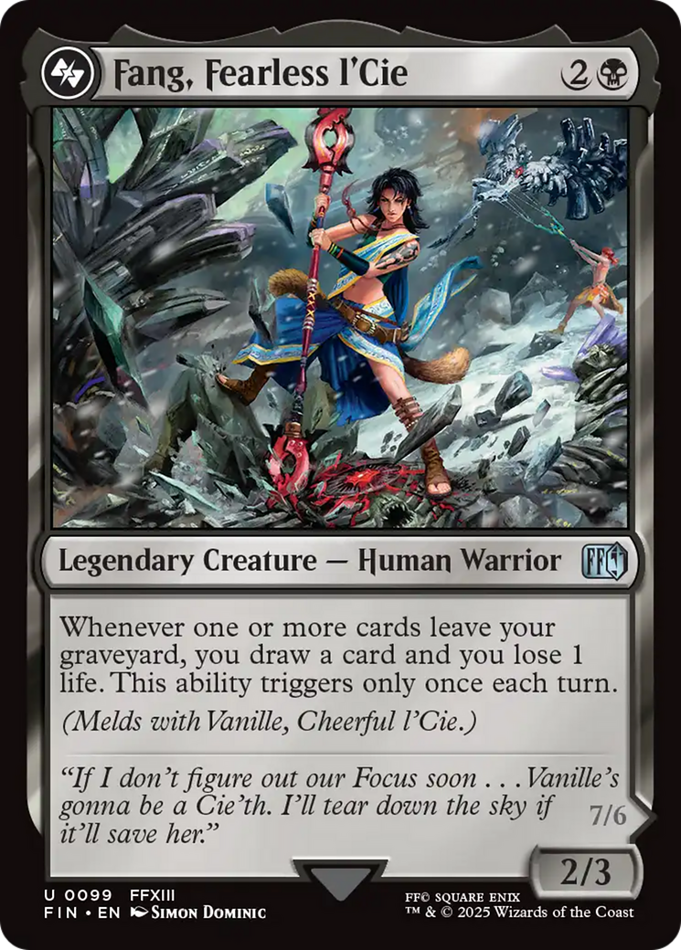 Fang, Fearless l'Cie [FINAL FANTASY] | Local Legends