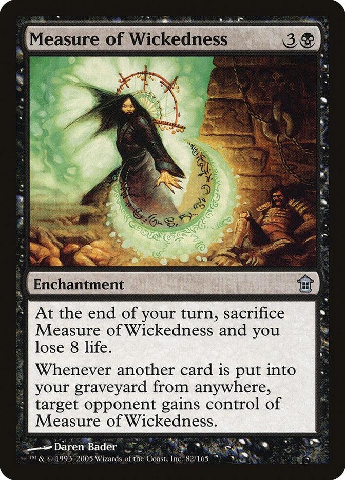 Measure of Wickedness [Saviors of Kamigawa] | Local Legends