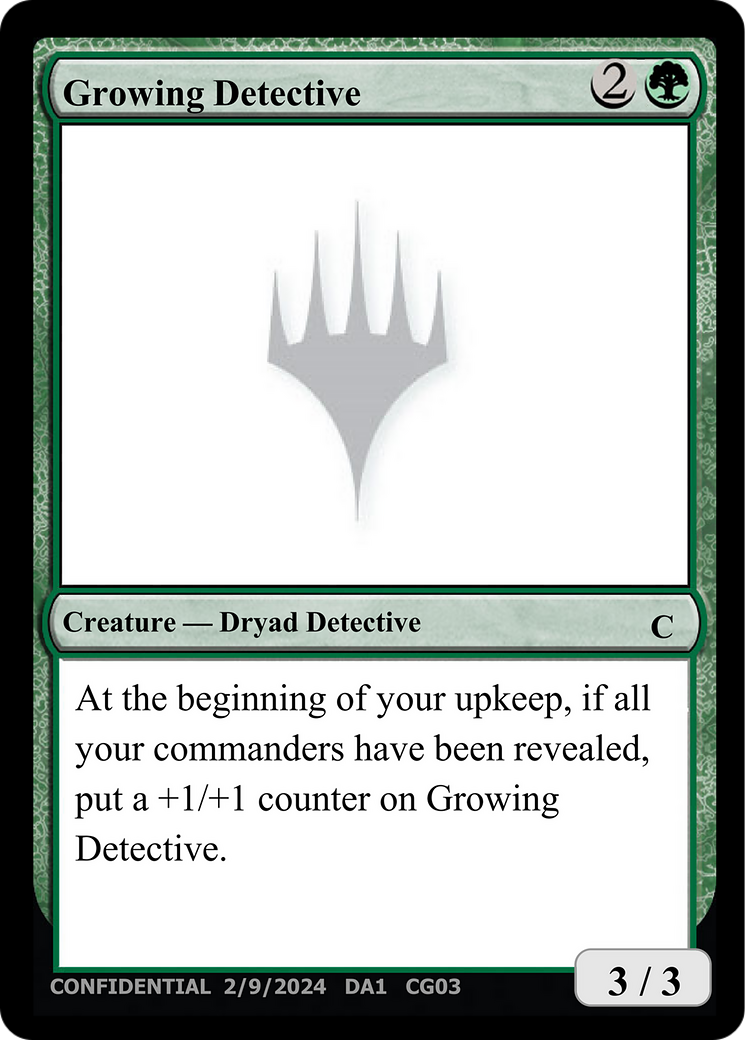 Growing Detective [Unknown Event] | Local Legends