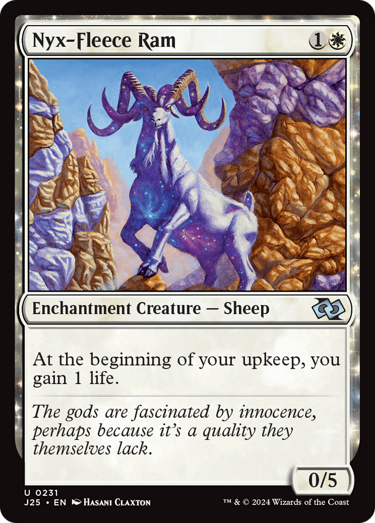 Nyx-Fleece Ram [Foundations Jumpstart] | Golgari Games