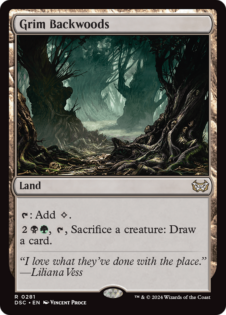 Grim Backwoods [Duskmourn: House of Horror Commander] | Local Legends