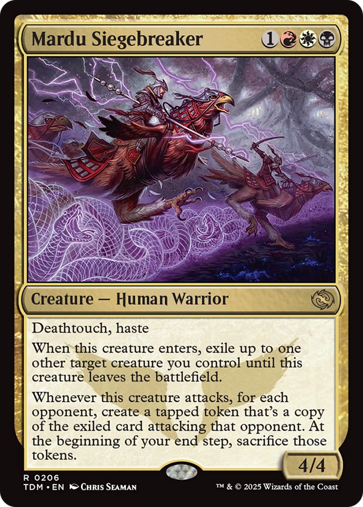 Mardu Siegebreaker [Tarkir: Dragonstorm] | Local Legends