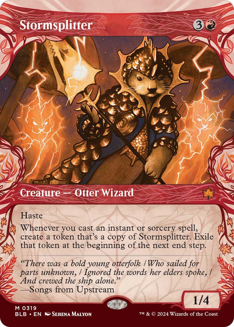 Stormsplitter (Showcase) [Bloomburrow] | Local Legends