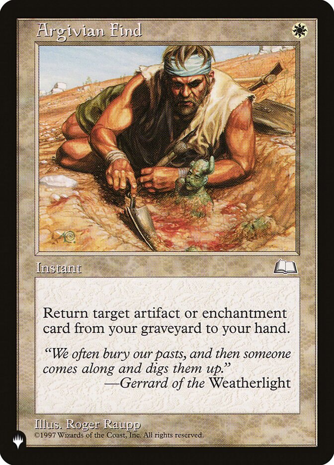 Argivian Find [The List] | Local Legends