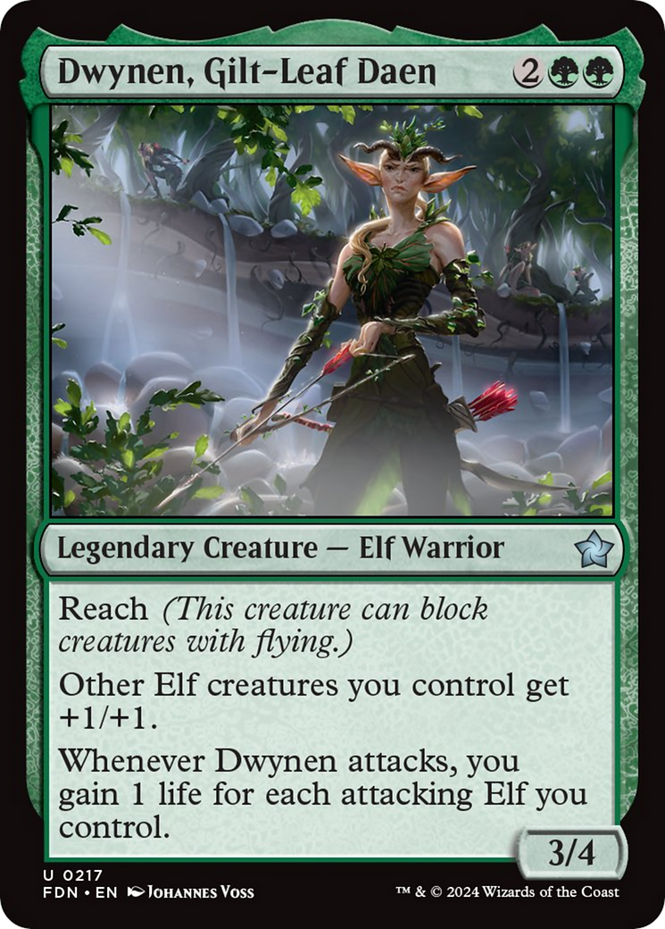 Dwynen, Gilt-Leaf Daen [Foundations] | Local Legends