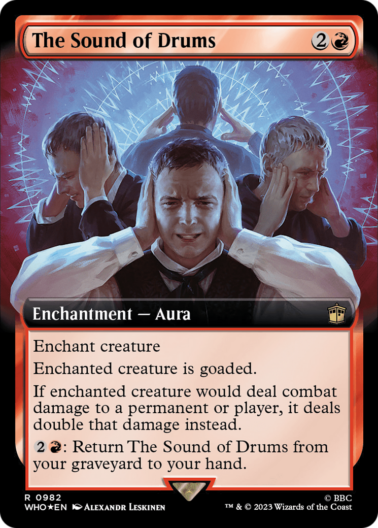 The Sound of Drums (Extended Art) (Surge Foil) [Doctor Who] | Local Legends