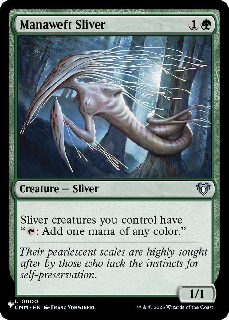 Manaweft Sliver (CMM) [The List] | Local Legends