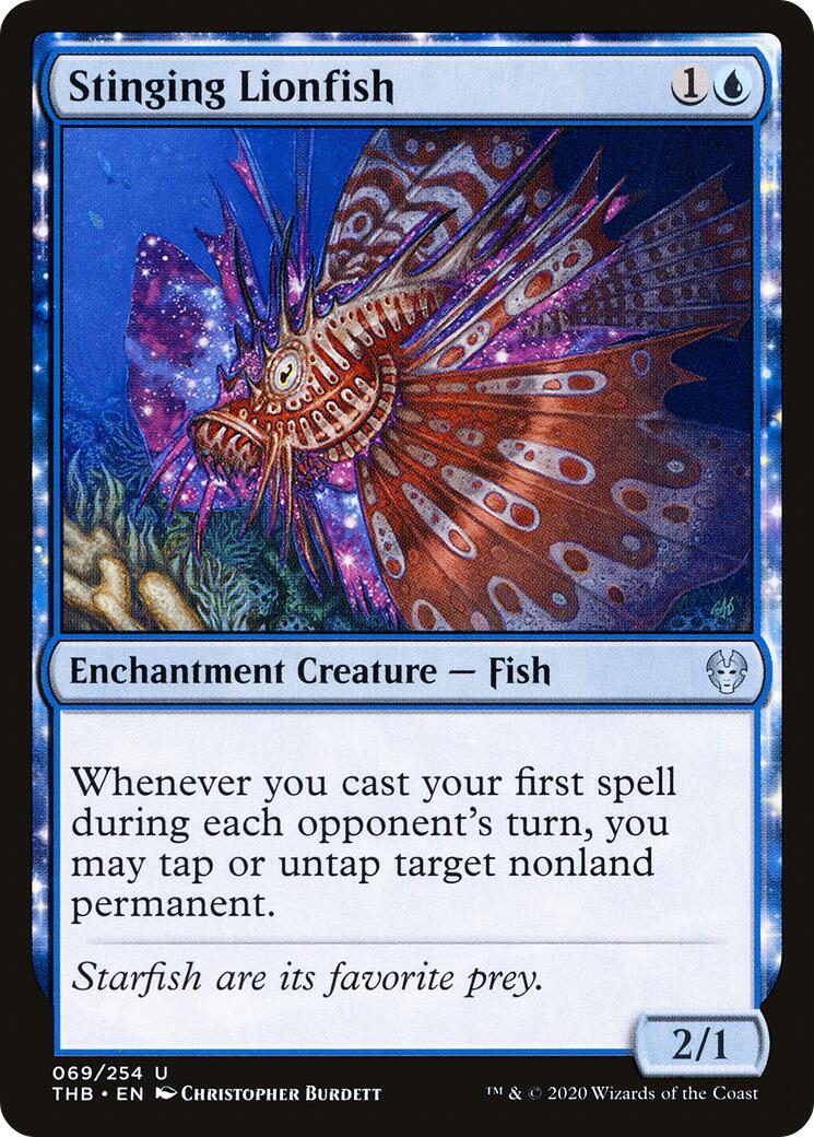 Stinging Lionfish | Local Legends