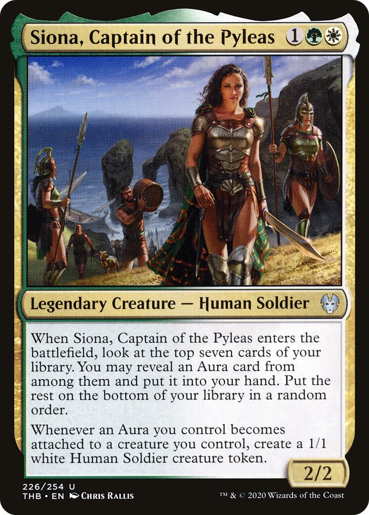Siona, Captain of the Pyleas | Local Legends