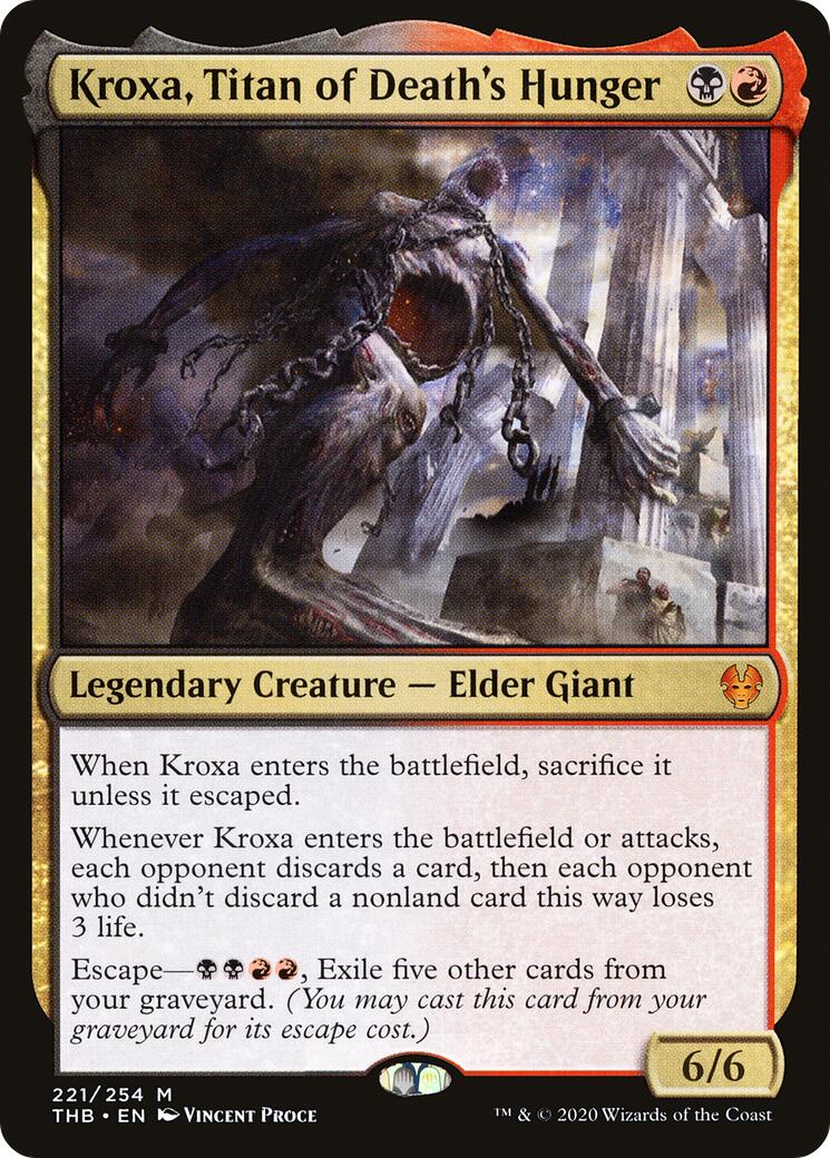 Kroxa, Titan of Death's Hunger | Local Legends