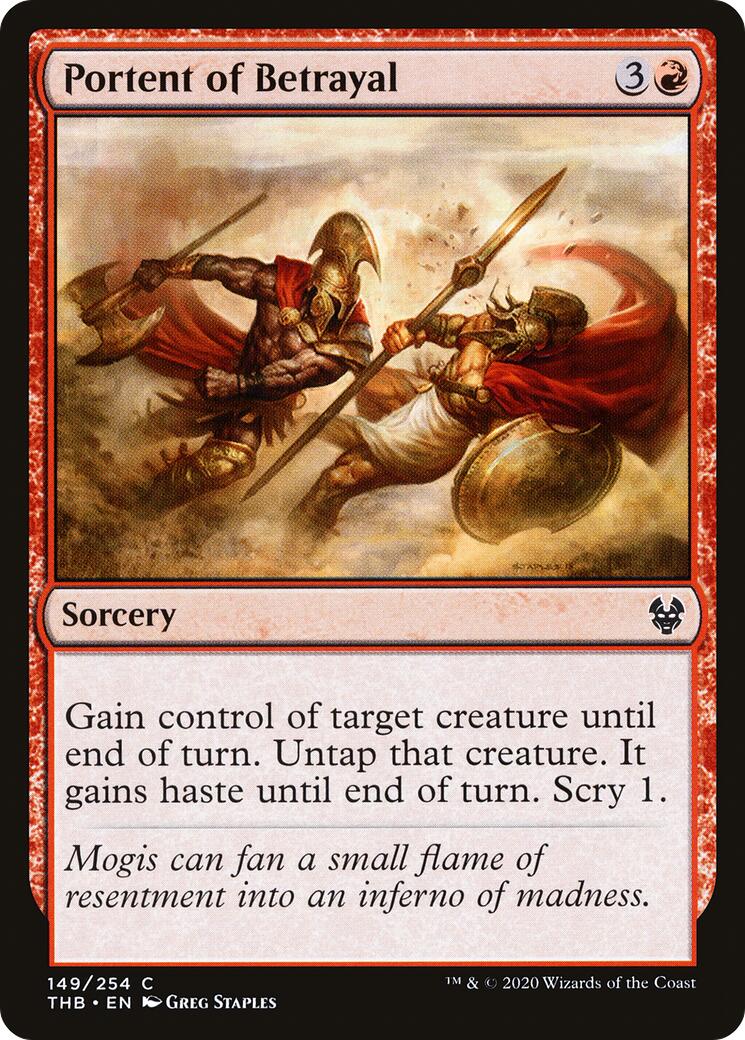 Portent of Betrayal | Local Legends