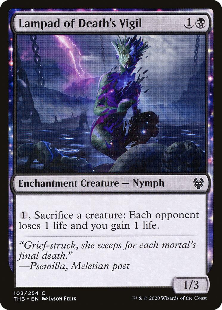 Lampad of Death's Vigil | Local Legends
