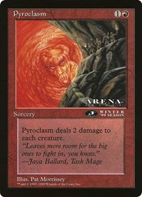 Pyroclasm (Oversized) [Oversize Cards] | Local Legends