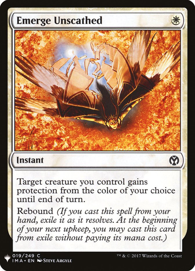 Emerge Unscathed [Mystery Booster] | Local Legends