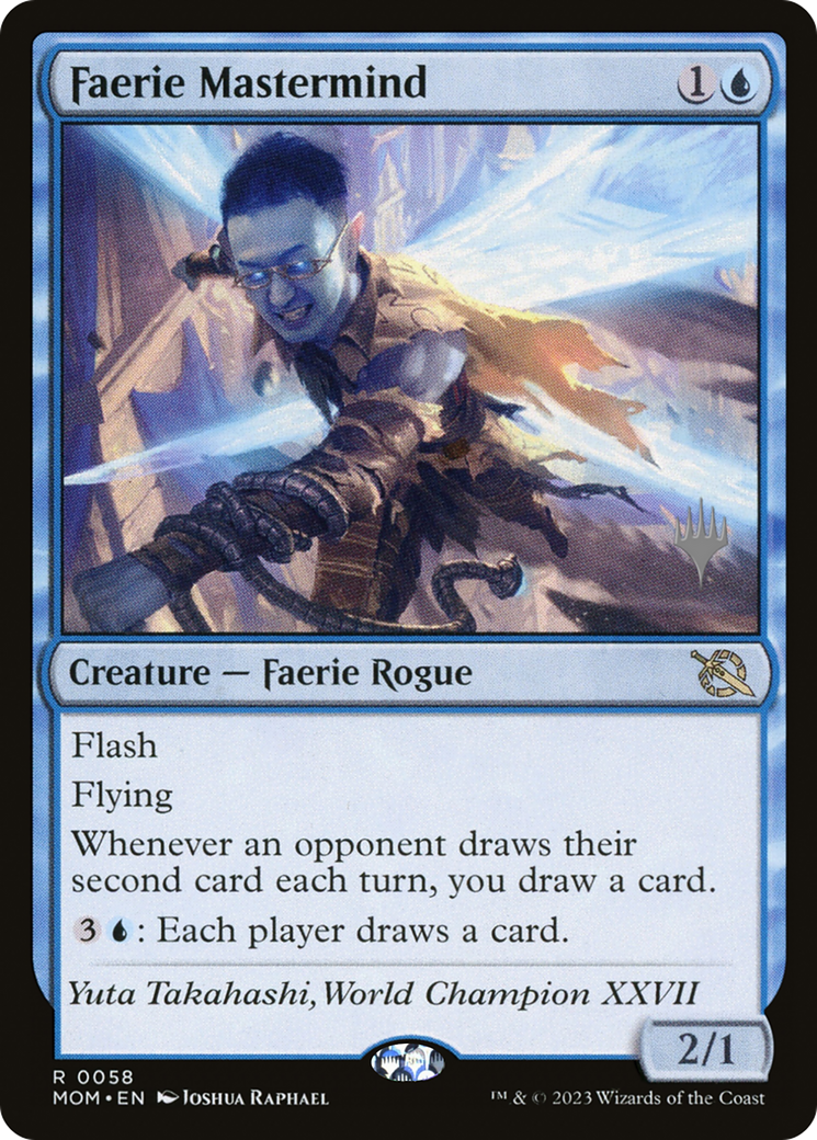 Faerie Mastermind (Promo Pack) [March of the Machine Promos] | Local Legends