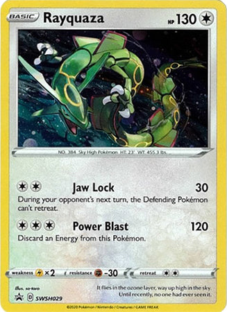 Rayquaza (SWSH029) [Sword & Shield: Black Star Promos] | Golgari Games