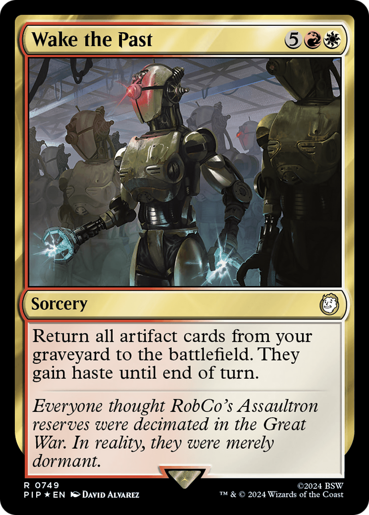 Wake the Past (Surge Foil) [Fallout] | Local Legends