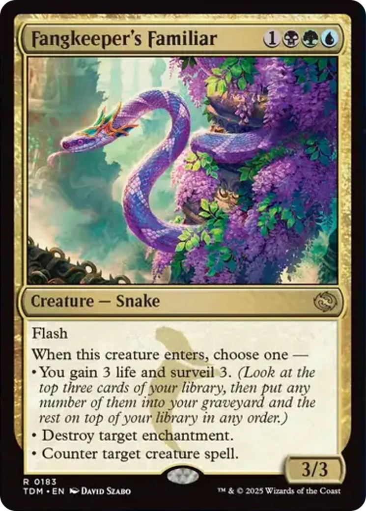 Fangkeeper's Familiar [Tarkir: Dragonstorm] | Local Legends
