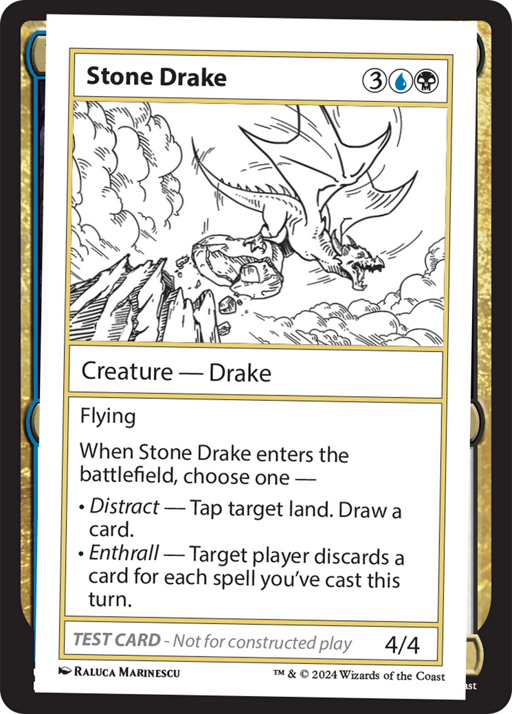 Stone Drake [Mystery Booster 2 Playtest Cards] | Local Legends