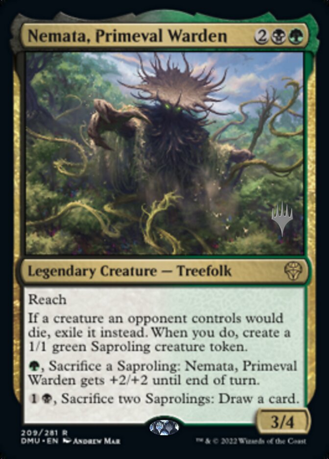 Nemata, Primeval Warden (Promo Pack) [Dominaria United Promos] | Golgari Games