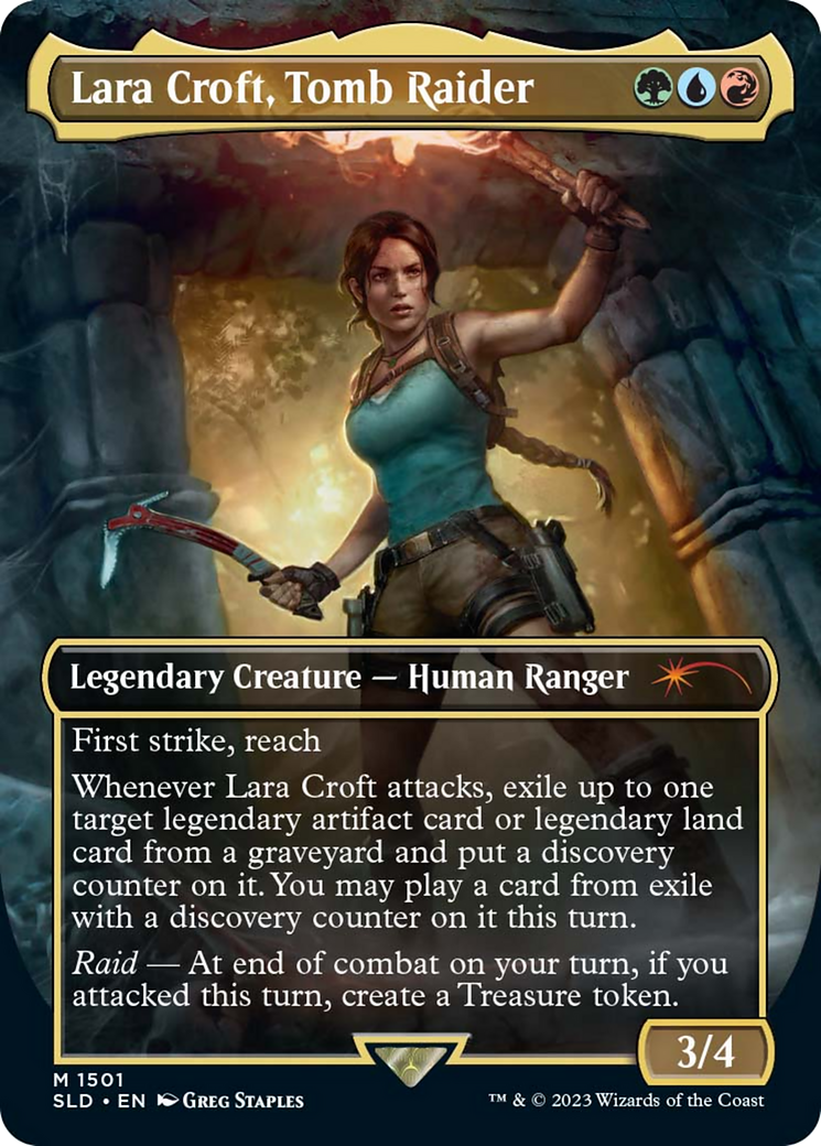 Lara Croft, Tomb Raider [Secret Lair Drop Series] | Golgari Games