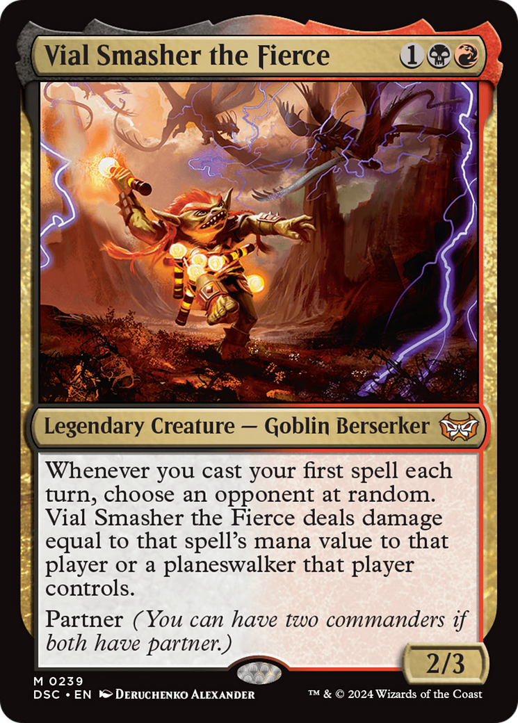 Vial Smasher the Fierce [Duskmourn: House of Horror Commander] | Local Legends
