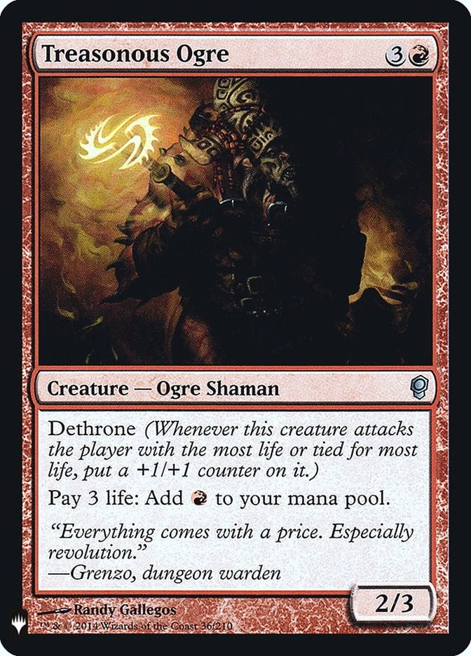 Treasonous Ogre | Local Legends