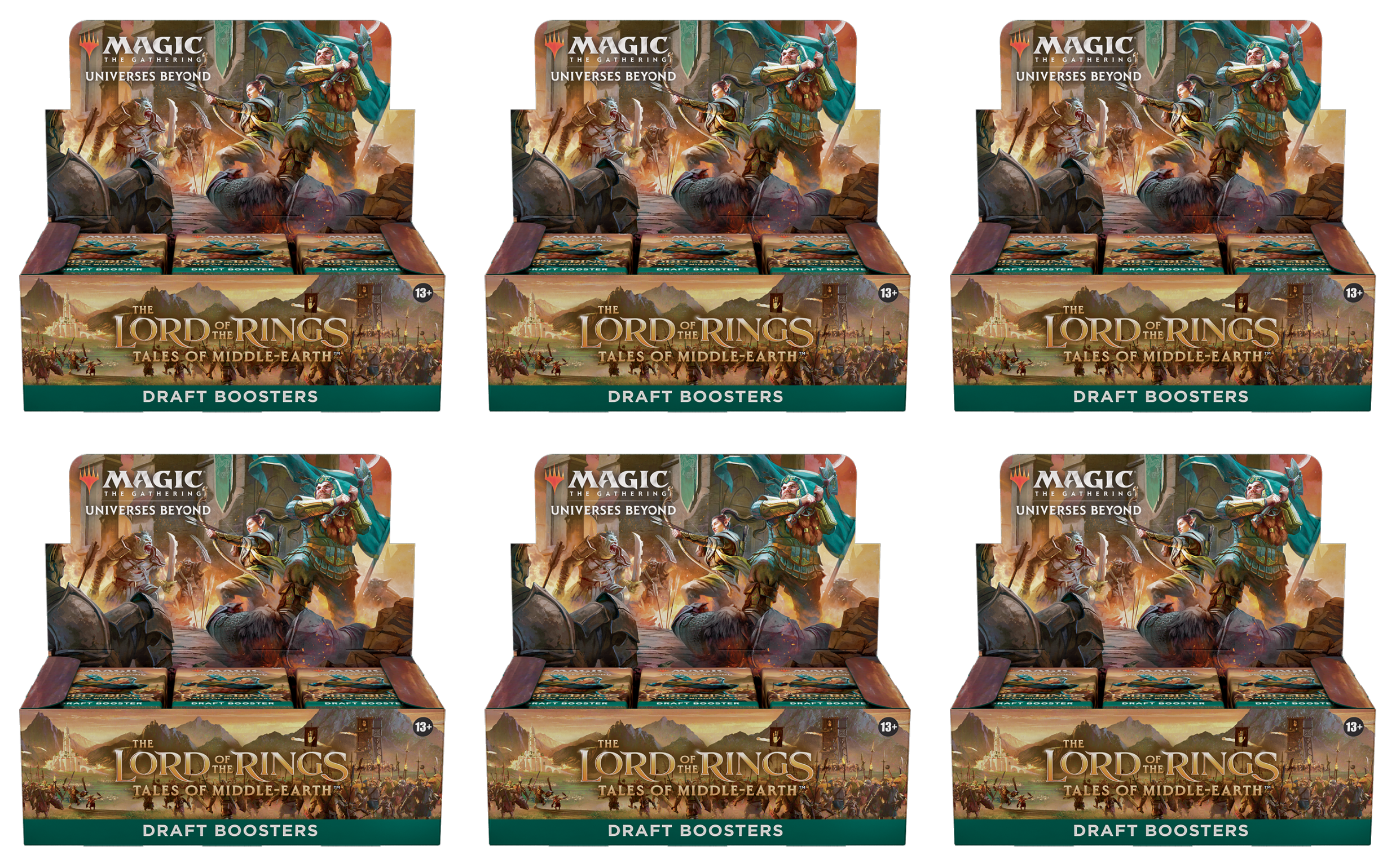 The Lord of the Rings: Tales of Middle-earth - Draft Booster Case | Local Legends