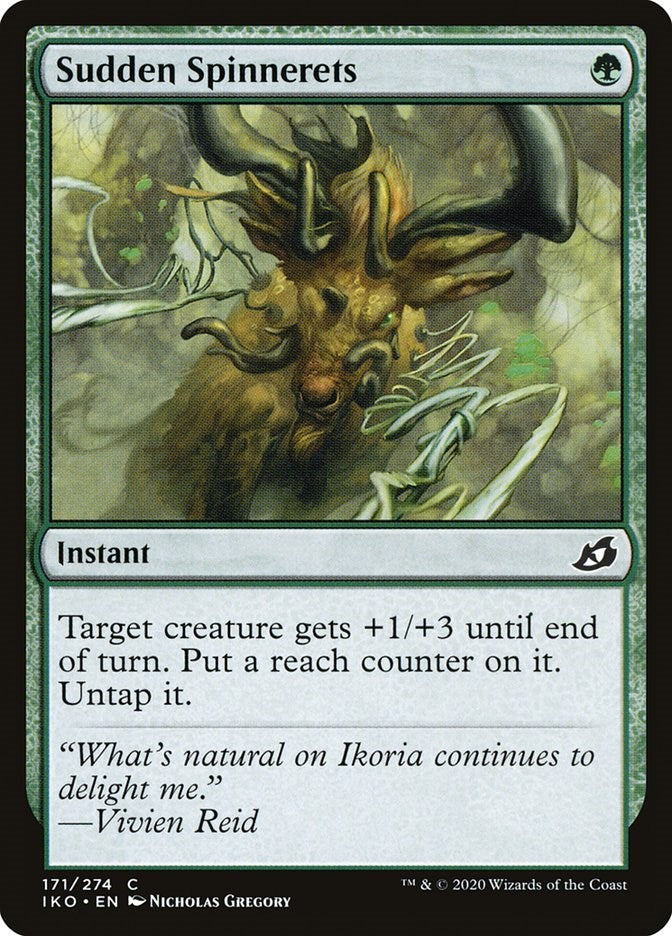 Sudden Spinnerets | Local Legends