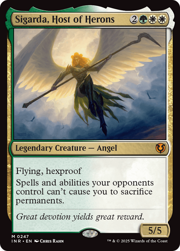 Sigarda, Host of Herons (Retro Frame) [Innistrad Remastered] | Local Legends