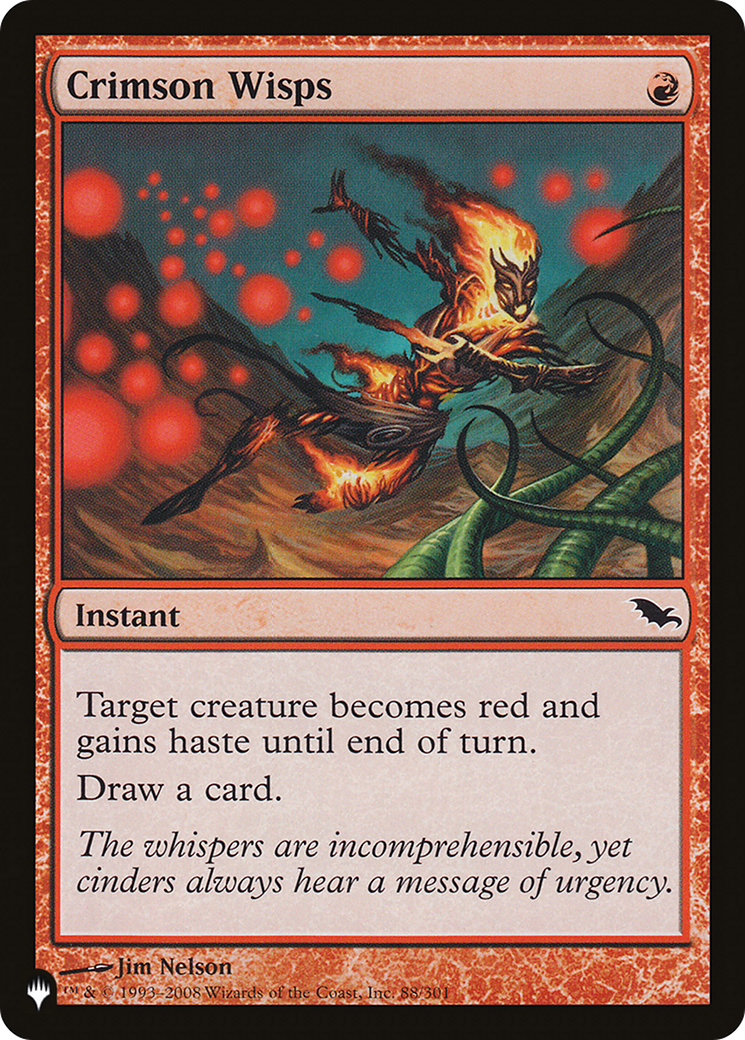 Crimson Wisps [The List] | Local Legends