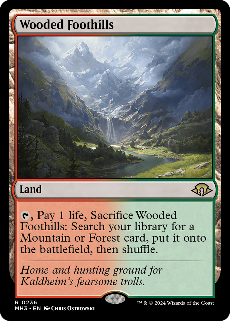 Wooded Foothills [Modern Horizons 3] | Golgari Games