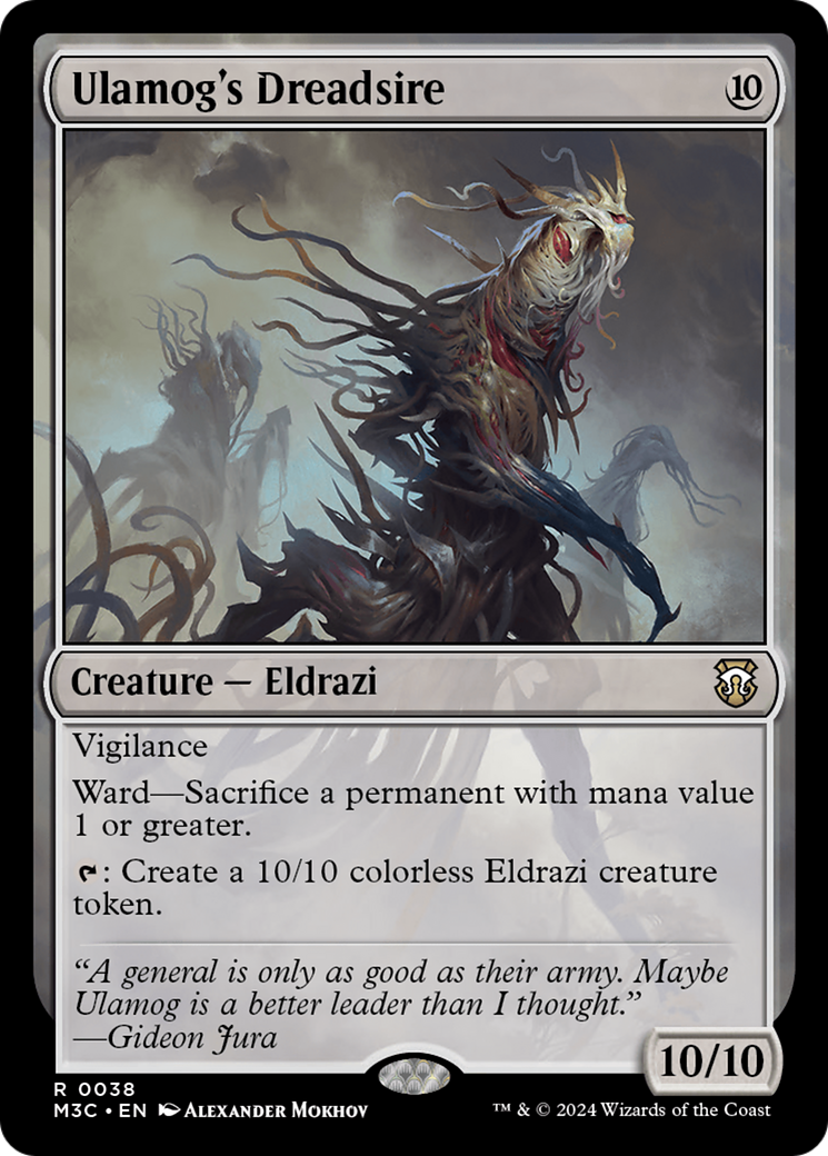 Ulamog's Dreadsire (Ripple Foil) [Modern Horizons 3 Commander] | Local Legends