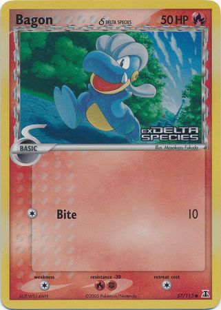 Bagon (57/113) (Delta Species) (Stamped) [EX: Delta Species] | Local Legends