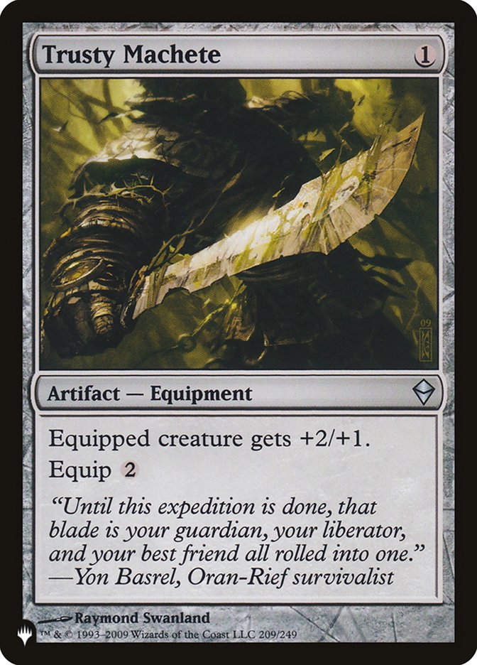 Trusty Machete [The List] | Local Legends