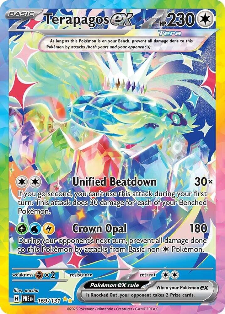 Terapagos ex (169/131) [Scarlet & Violet: Prismatic Evolutions] | Local Legends