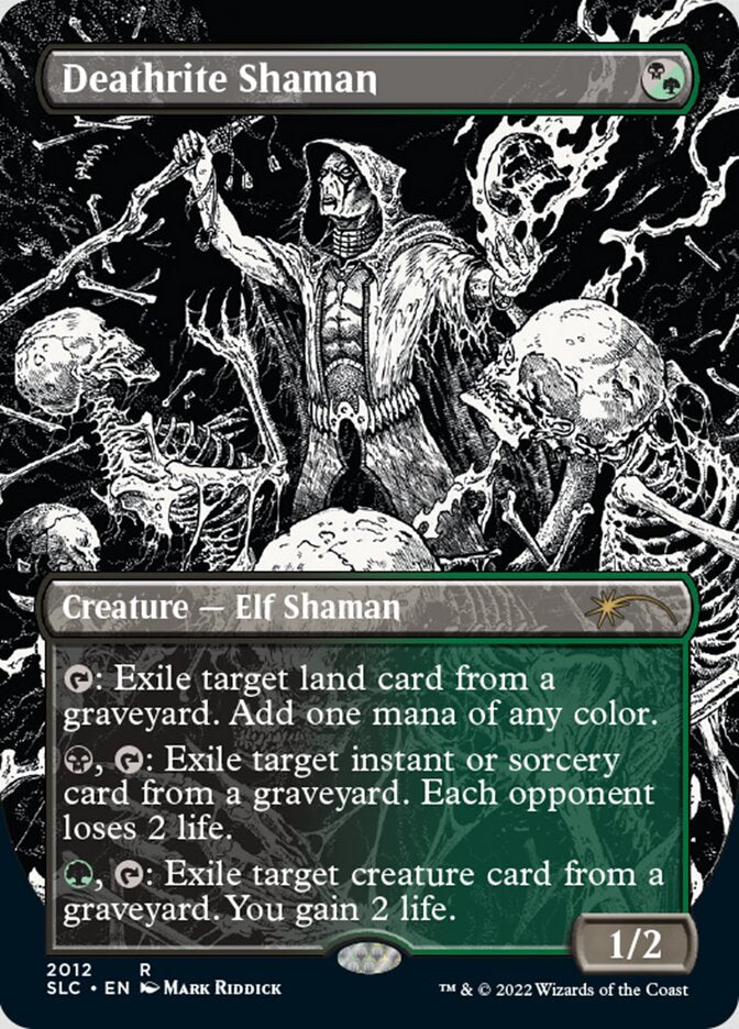 Deathrite Shaman (Borderless) [Secret Lair Countdown Kit] | Local Legends