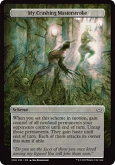 My Crushing Masterstroke (Full Art) [Duskmourn: Archenemy] | Local Legends