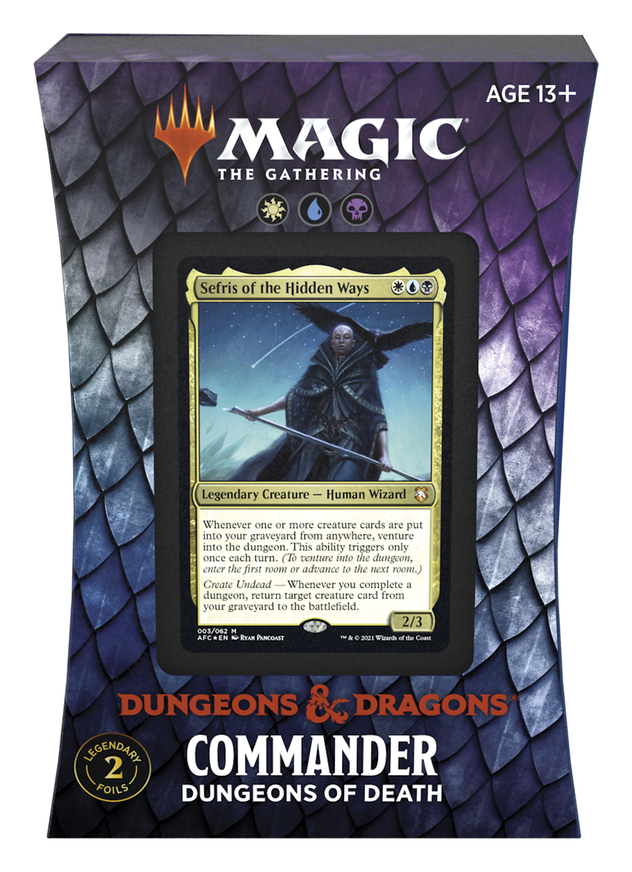 Dungeons & Dragons: Adventures in the Forgotten Realms - Commander Deck (Dungeons of Death) | Local Legends