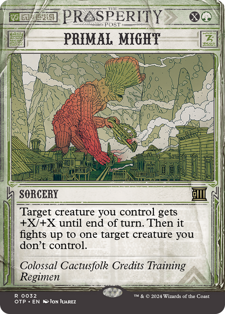 Primal Might [Outlaws of Thunder Junction: Breaking News] | Local Legends
