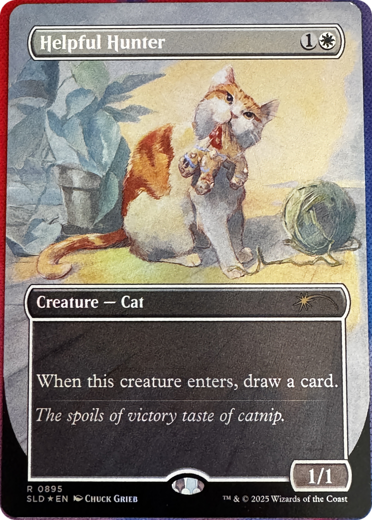 Helpful Hunter (0895) (Rainbow Foil) [Secret Lair Drop Series] | Local Legends