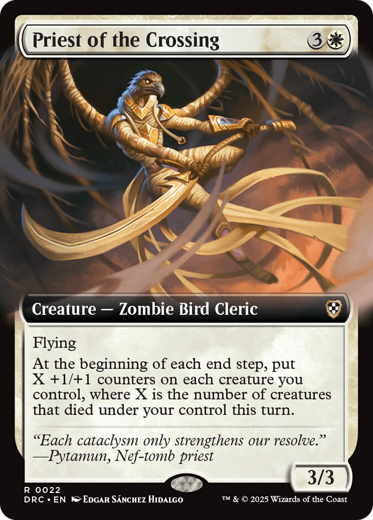 Priest of the Crossing (Extended Art) [Aetherdrift Commander] | Local Legends