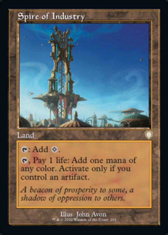 Spire of Industry (Retro) [The Brothers' War Commander] | Local Legends