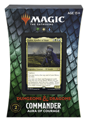 Dungeons & Dragons: Adventures in the Forgotten Realms - Commander Deck (Aura of Courage) | Local Legends